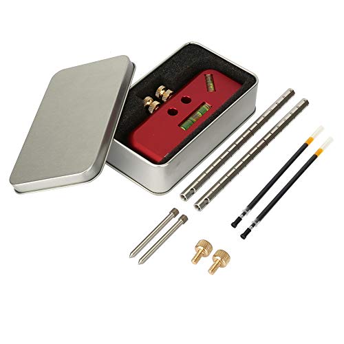 Calibro di alluminio regolabile della lega di alluminio Marcatura Scriba di legno Scanalatura di DIY Strumento di incisione di DIY