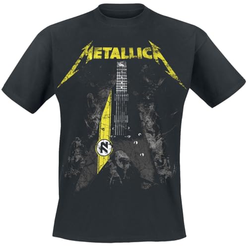 Metallica Hetfield Vulture Unisex Camiseta Negro XL 100% algodón Regular