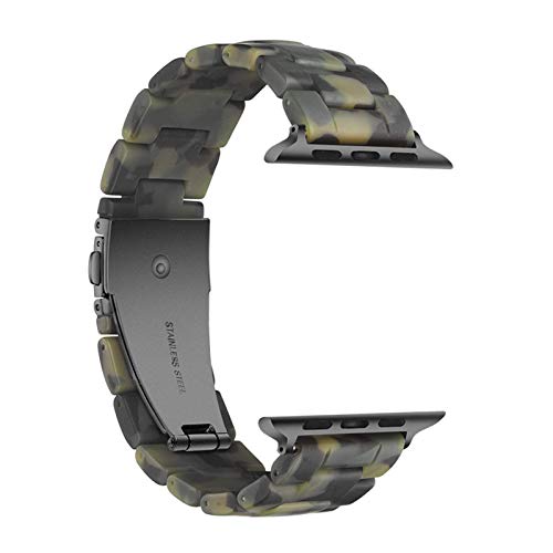 Image of Light House Apple Watch Bands-Fashion Lightweight Resin iWatch Bands for Women Men 38mm /40mm /41mm /42mm(Series 11 10), 49mm /46mm /45mm /44mm /42mm(S 3 2 1), Compatible with Apple Watch Series 11 SE 10 9 8 7 6 5 4 3 Ultra