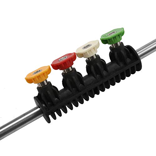 Ajcoflt Lavagem de Carro de alta Pressão Jet Lance Para Karcher K Série Com 4 Pontas Do Bico Ângulo