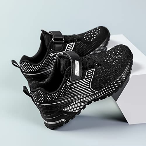 UBFEN Kids Sneakers Boys Girls Tennis Shoes for Running Athletic Walking Gym Sports Lightweight Breathable3