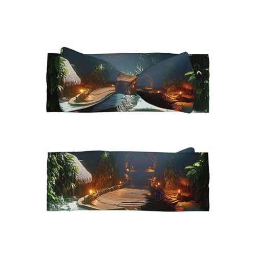 Heaven's Gate Baby Headbands Soft Nylon Hairbands with Stretchy Bows Girls Hair Accessories for Newborn Infant Toddler Kids2