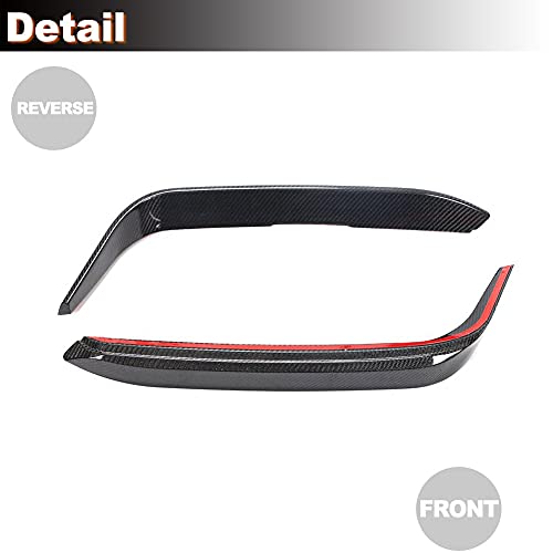 Cubierta de fibra de carbono para luz antiniebla Alfa Romeo Giulia miniatura 7