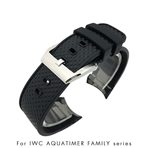 Bracelet 22 mm en caoutchouc de rechange pour IWC Aquatimer