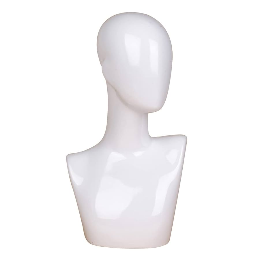 ヘッドマネキン　ガラス製　ディスプレイ ビンテージ ガラス製 ヘッド マネキン トルソー クリア