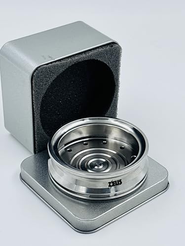 Premium Stainless Steel Hookah Heat Control System for Chillum and Hookah Bowls | Even Heat Distribution | Long-Lasting Device for Charcoal | Shisha Bowl Head | Charcoal Holder