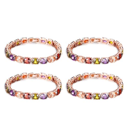 Bracelet de chaine de lien cubique pour sublimer vos tenues de soirée
