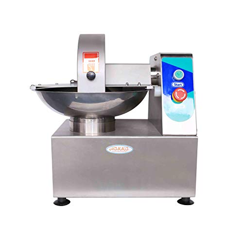 Hakka Commercial Multifunction 5L Meat Bowl Cutter Mixer Small Electric Vegetable Use Bowl Cutter for Meat Processing