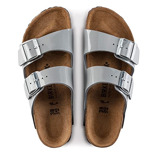 Image of Birkenstock Arizona Sandals Alloy PT Birko-flor N 41 N EU 10-10.5 Narrow Women8-8.5 Narrow Men