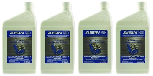 Aisin Set 4 Quarts Auto Trans Fluids ATF for Matic S & Mercon V Applications