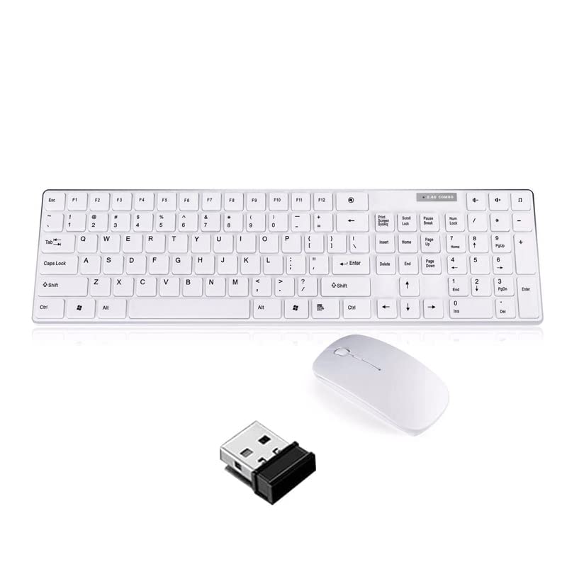 Buy Wireless Mouse & Keyboard Combo, UK English Layout, Nano USB