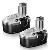 VANON 18V 4.8Ah Ni-Mh Battery Replacement for Worx 18V Battery WA3127 Compatible with Worx WA3152 WG150 WG152 WG250 WG541 WG900 WG901 Cordless Power Tools - 2 Packs