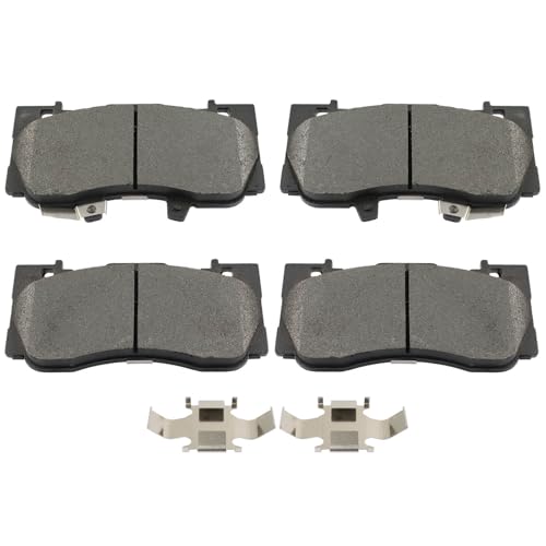Image of cciyu D1784 Brake Pads w /Hardware Front Disc Brake Pad Set