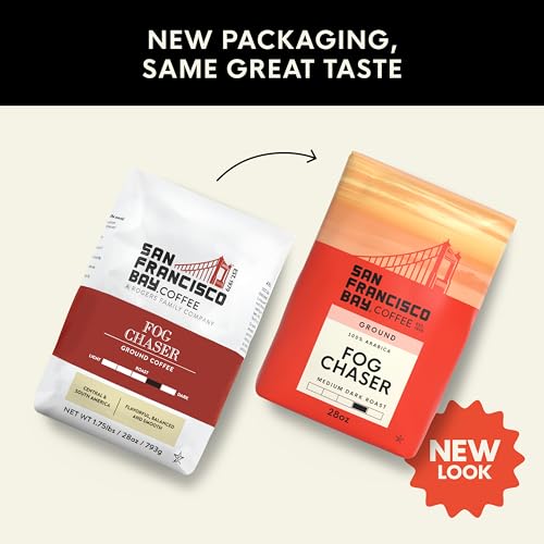 San Francisco Bay Coffee Fog Chaser Ground Coffee, 28 oz bag - image 2