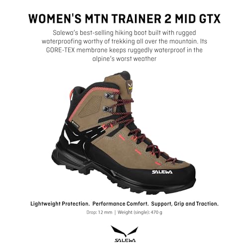 Salewa Women's Mountain Trainer 2 Mid Gore-Tex Waterproof GTX Hiking Boot2