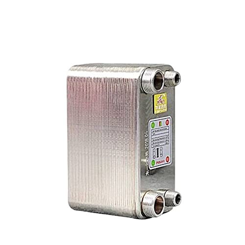 Accesorios para sistemas de calefacción central 38 placas for enfriadores de mosquito de acero inoxidable intercambiador de calor de acero inoxidable tipo calentador de agua enfriador enfriador de flu