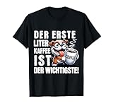 Montags Morgenmuffel im Büro Arbeit müde & Kaffee