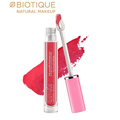 Image of Biotique Natural Makeup Starshimmer Glam Lipgloss, Butterfly Wings, 3ml
