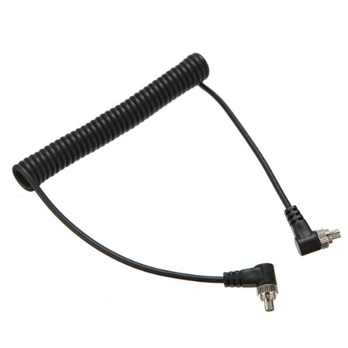 Male To Male Flash Pc Sync Cable Cord With Screw Lock for