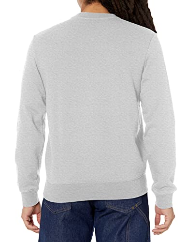 Lacoste Men's Crew Neck Unbrushed Fleece Sweatshirt2