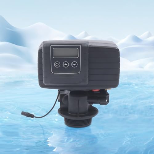 5600SXT Water Softener Valve,110V 3W Time Type Digital Based Time Clock Control Valve?Timer Valve Water Softener, High Efficiency Digital Metered Control Head for Softening and Purifying Water