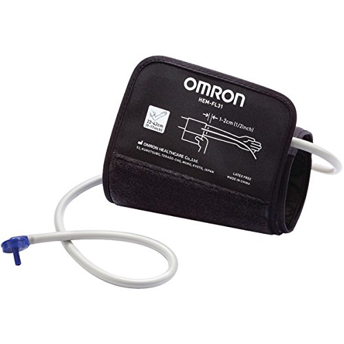 Omron Healthcare CFX-WR17 Easy-Wrap Comfit Blood Pressure Cuff, Range 9"-17" Black ()
