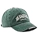 Produktbild Lanly Baseball Cap Snapback Baseballkappe Vintage Unisex Herren Damen UV Schutz Docker Cap Sonnenhut Outdoor Wanderhut (Grün L)
