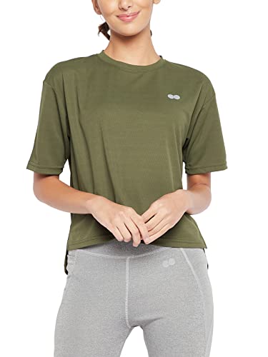Image of Clovia Women's Comfort Fit Active T-Shirt
