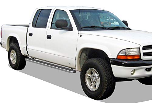 Estribos de acero inoxidable 304 para Dodge Dakota Quad Cab 00-04 miniatura 6