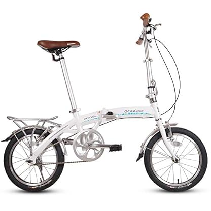 16"Falträder Erwachsene Kinder Mini Single Speed ​​Faltbares Fahrrad Aluminiumlegierung Leichtes tragbares faltbares City Bike Fahrrad