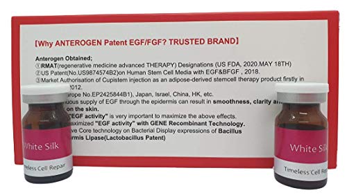 (5ml X 2vials)?WHITESILK?300,000ppm, Probiotics Skin Barrier??Wrinkle Expert Super Energy Impact Serum?by Human Stem Cell?Skin Boosting, Brightening Solution MAX?Clinical Proven Results?(pack of 2)