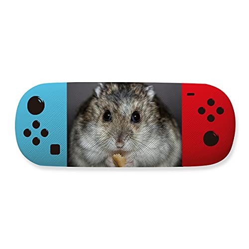 Étui à lunettes rat et hamster mignon rigide pour lunettes de soleil