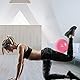 ProBody Pilates Ball, Kleiner Gymnastikball, 9-Zoll-Barre-Ball, Trainingsball für Stabilität, Barre, Bauch, Rumpf, Physio- und Physiotherapieball für das Fitnessstudio (Pink)