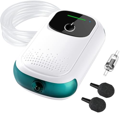 Aquarium Co-op Air Pump With Battery Backup Aquarium Air Pump,1