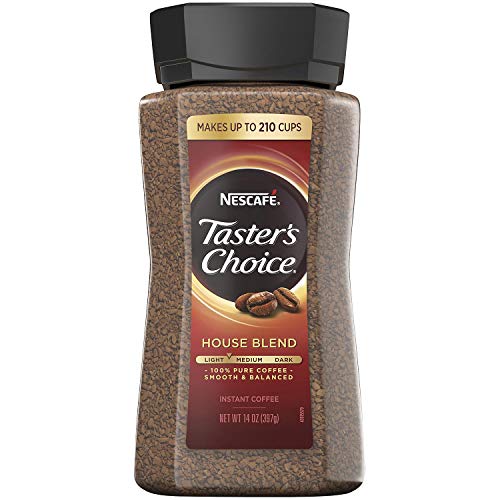 NESCAFE Taster's Choice Instant Coffee, House Blend (14 Ounce)
