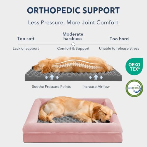 Image of XL Orthopedic Waterprood Dog Bed for Extra Large Size Dogs