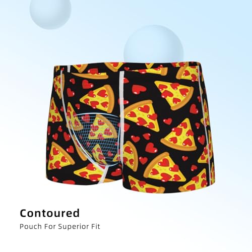 Boys' Cotton Boxer Brief Soft Underwear-Cartoon Pizza4