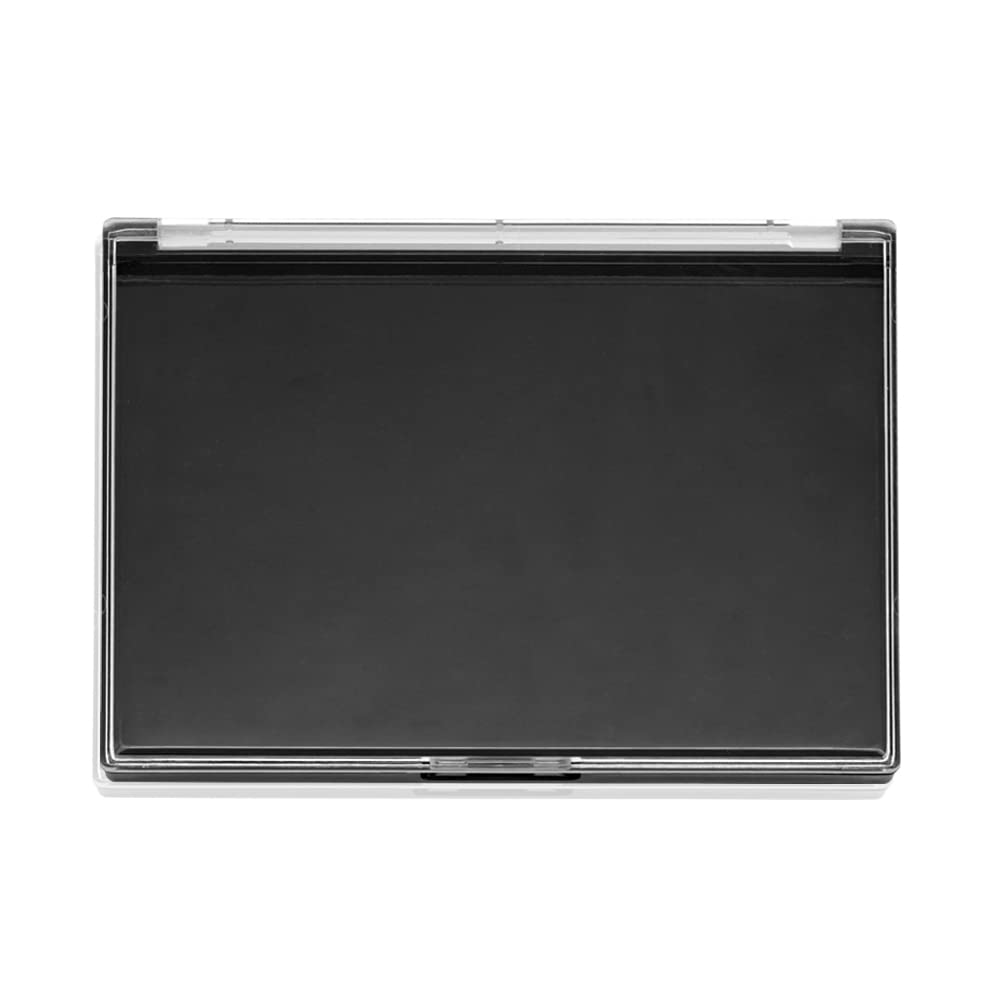 UDTIP Medium Size Empty Magnetic Makeup Eyeshadow Palette with Clear Top- Organize, Depot DIY Your Own Palette 5.6‘x 4.33''