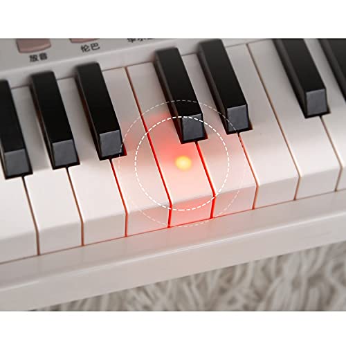 WHTBB Piano de Clavier électronique à 25 clés, avec Casque et Alimentation électrique Multifonctionnel Kids Clavier… - Les Beatles, Paul McCartney, John Lennon, RIngo Starr, George Harrison WHTBB Piano de Clavier électronique à 25 clés, avec Casque et Alimentation électrique Multifonctionnel Kids Clavier… – Image 4