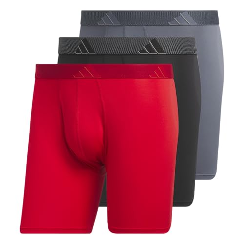 Image of Adidas Men's Performance Boxer Brief Underwear (3 Pack)