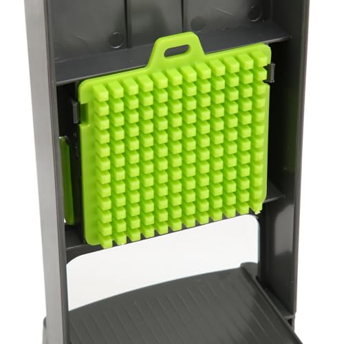 Cortadora y triturador multifunción para vegetales verde ABS miniatura 6
