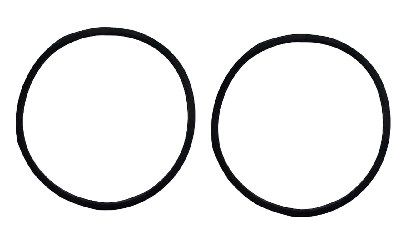 Gasket for Six Wing Nut Electrical Sterilizer, 12 x 12 inches | Gasket Autoclave Six Wing Nut Electrical Mirror Finish Size 12" x 12" Capacity 21L | Pack of 2 | (Black, Rubber)-image-29