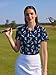 HIVICHI Funny Golf Shirts for Women Print Crazy Pattern Novelty Polo Shirt, Medium, Aop-wpol-02828