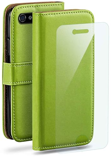 Housse iPhone 4s verte moex de qualité supérieure avec film protecteur