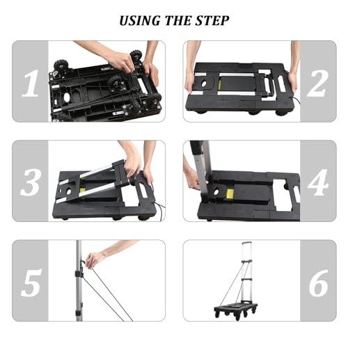 Get 5% Off LIDTOP Folding Hand Truck with 7 Wheels - Image 7