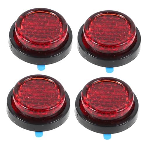 ibasenice Universal Motorcycle Modification Parts Plastic Reflectors for Safety Stylish Design