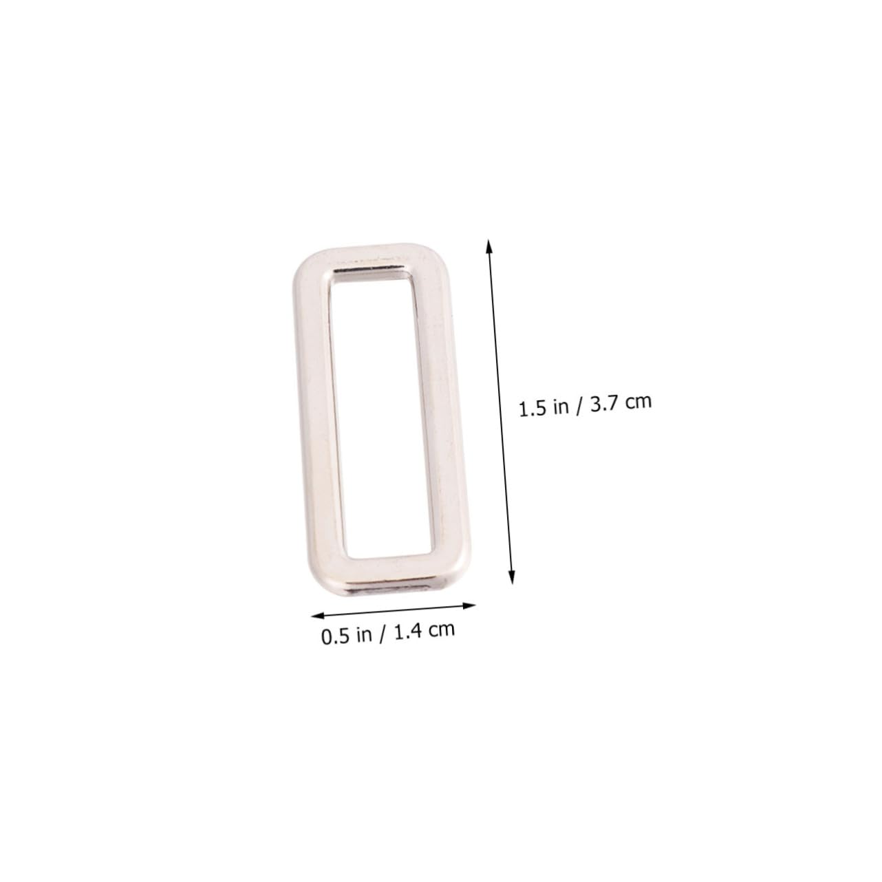 NUOBESTY 30 Uds Accesorios Suite Rodillo Llavero Hebilla Cuadrada