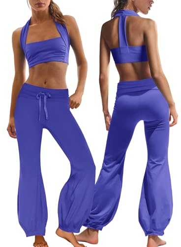 Nirovien 2 Piece Workout Sets for Women Summer Active Wear