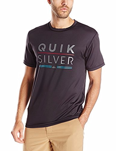Quiksilver Men's Fully Stacked Short Sleeve Rash Guard