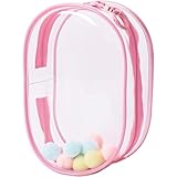 Photo Gallery yehoom borsa trasparente con portachiavi per bambole, scatola cieca, ottima idea regalo per collezionisti di mini personaggi/personaggi (rosa confetto, grande, ovale) Photo Gallery yehoom borsa trasparente con portachiavi per bambole, scatola cieca, ottima idea regalo per collezionisti di mini personaggi/personaggi (rosa confetto, grande, ovale)